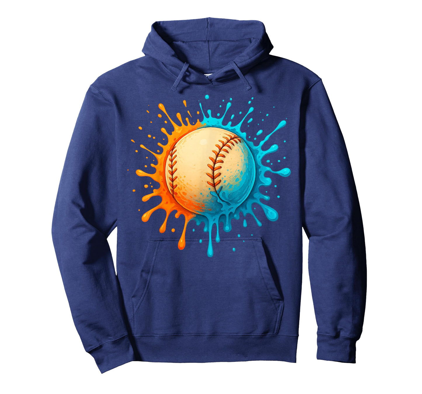 Baseball Drip Team for Boys and Girls Ice Cream Cool T-Shirt