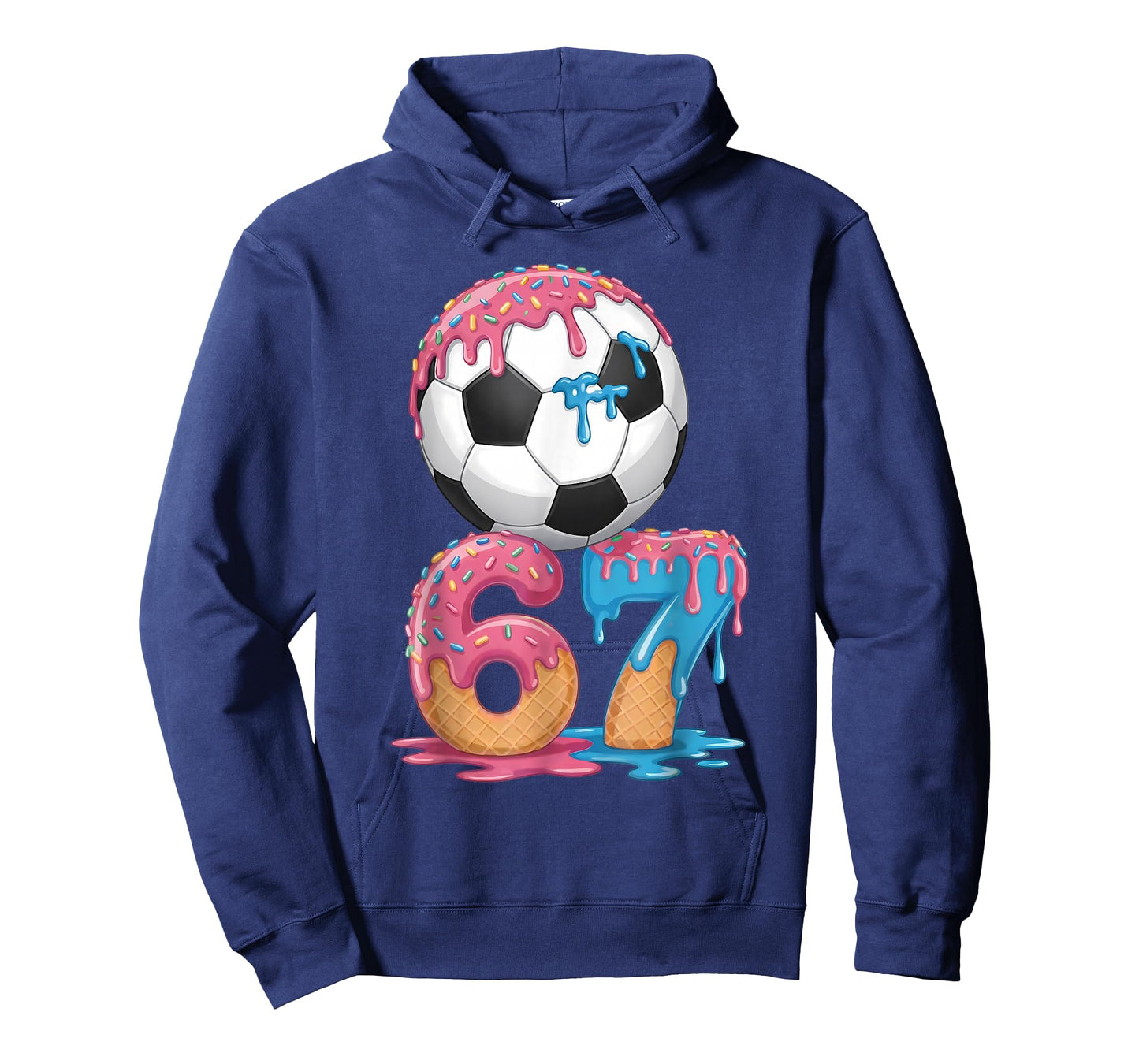 Soccer Drip Number 67 Boys Soccer Player 67 T-Shirt