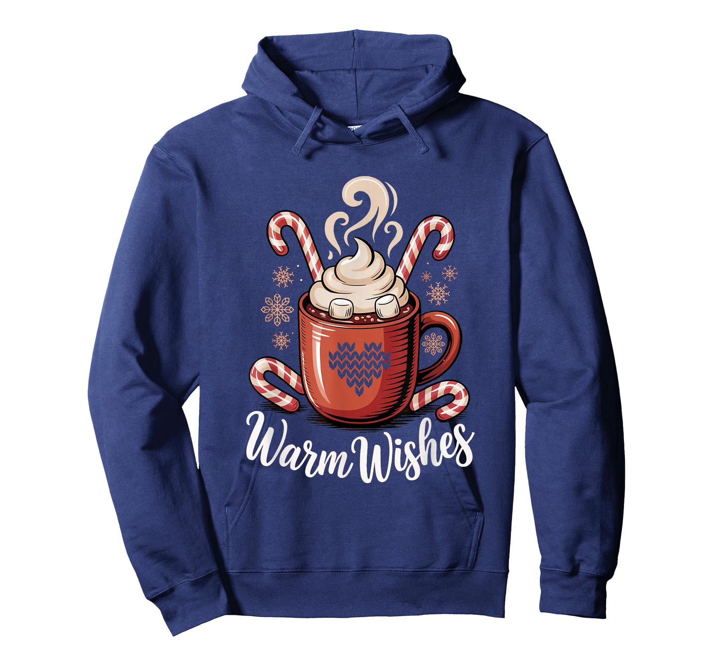 Hot Cocoa Warm Wishes Cozy Christmas Candy Hot Chocolate T-Shirt