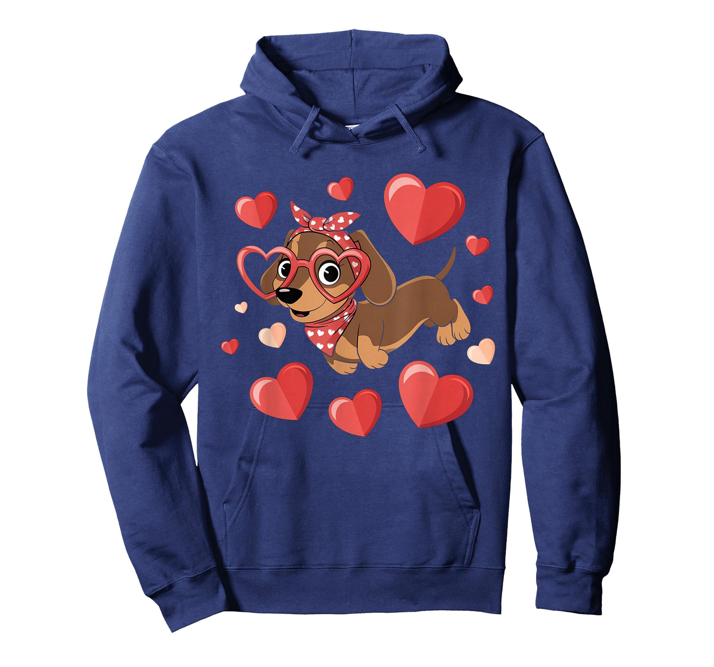 Dachshund Valentines Day Wiener Dog Lover Weenie Heart T-Shirt