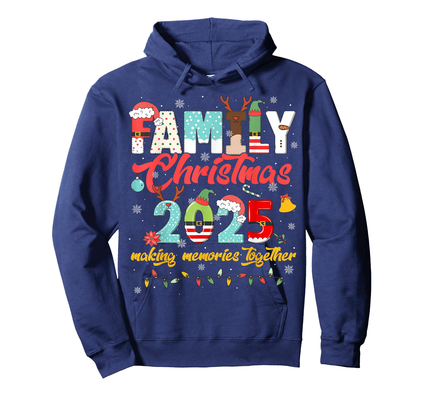 Family Christmas 2025 Making Memories Xmas Squad Holiday T-Shirt