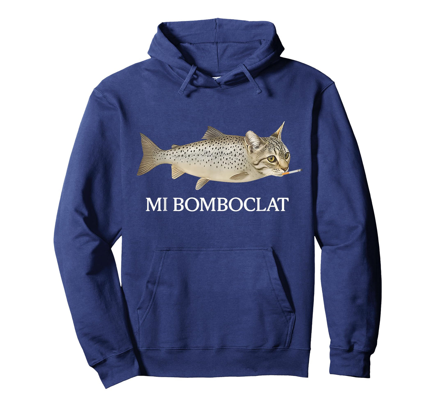 Bomboclat Fish Cat Meme Mi Bomboclat Silly Stupid Brainrot T-Shirt
