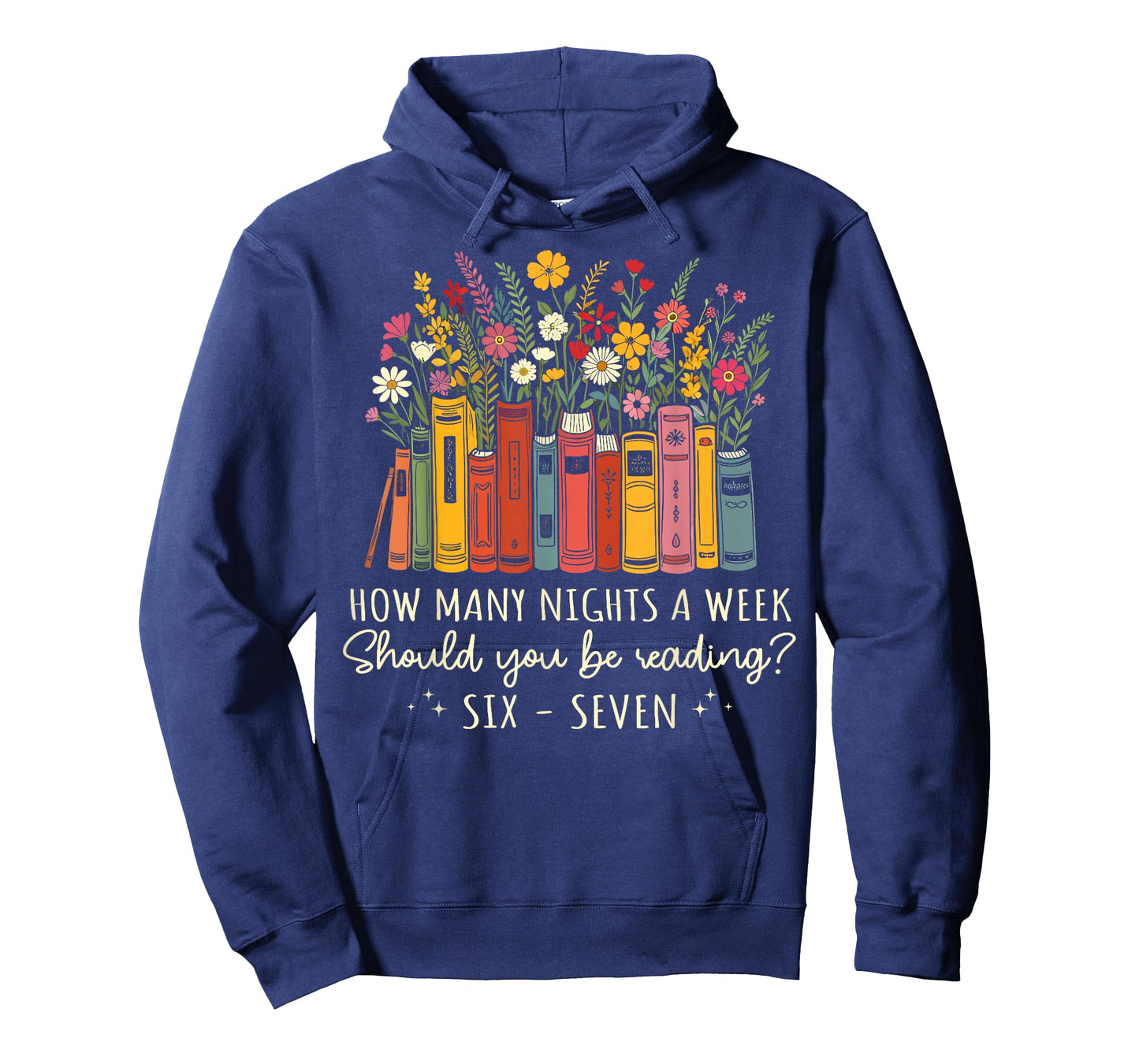 How Many Nights Reading 67 English Teacher Floral Book Lover T-Shirt