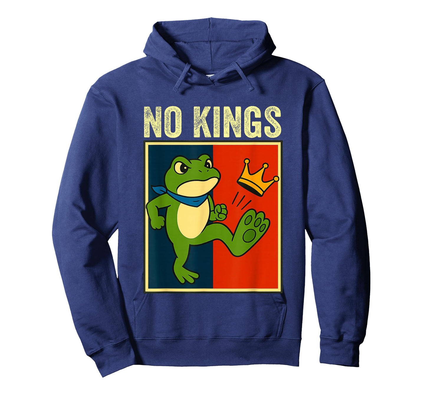 No Kings Frog Portland Protest T-Shirt