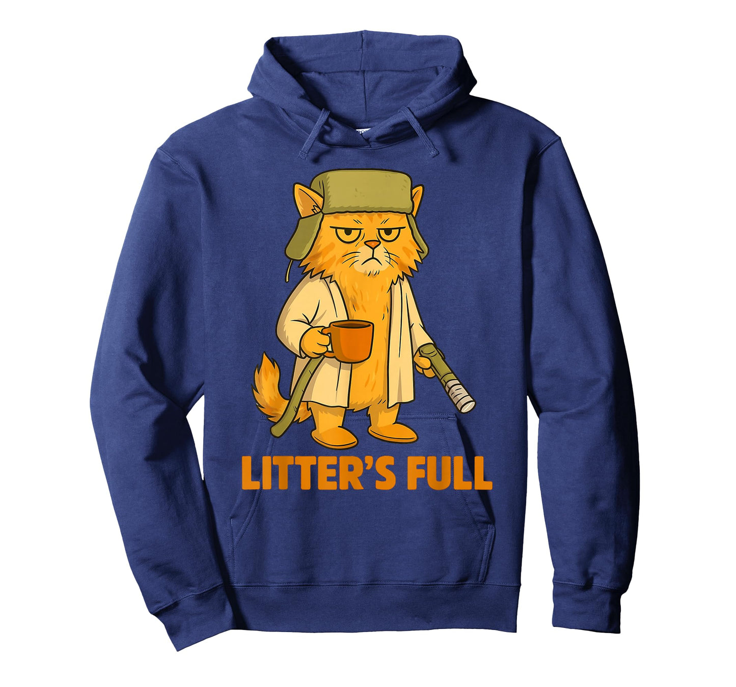 Litter's Full Christmas Cat, Funny Christmas Kitty Vacation T-Shirt