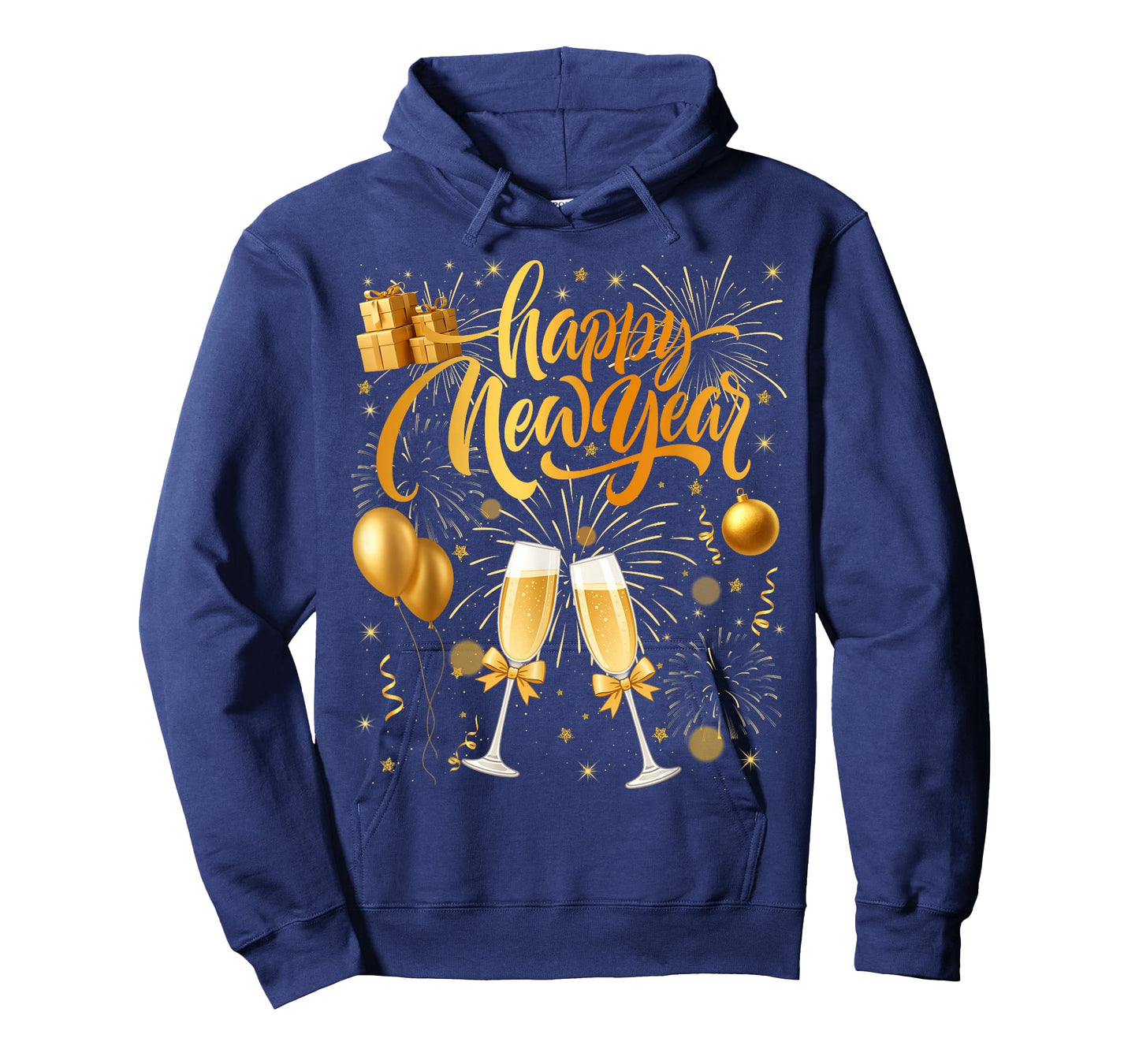Happy New Year Party 2026 Balloon Family Matching Men Women T-Shirt