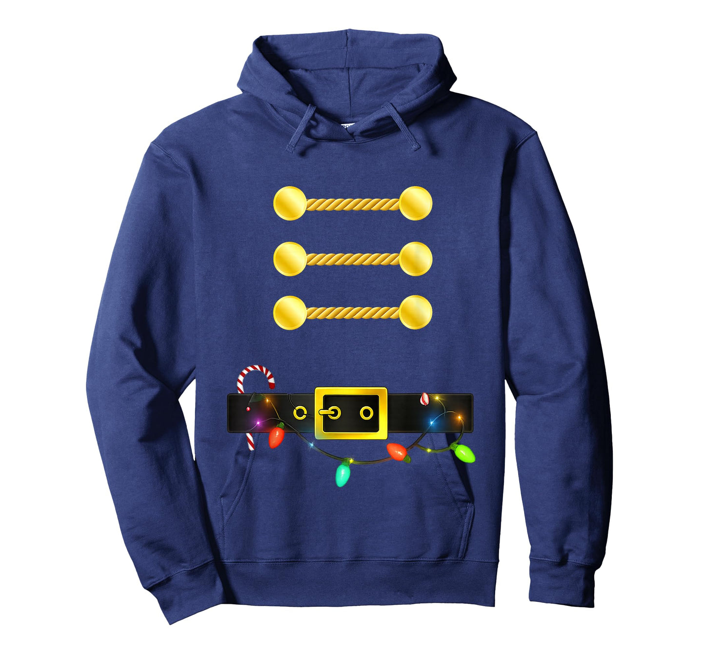Nutcracker Costume Uniform Lights Matching Toy Soldier T-Shirt