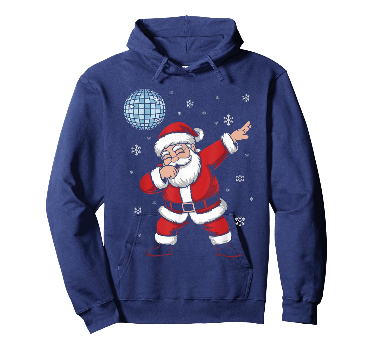 Christmas Disco Ball Dabbing Disco Santa T-Shirt