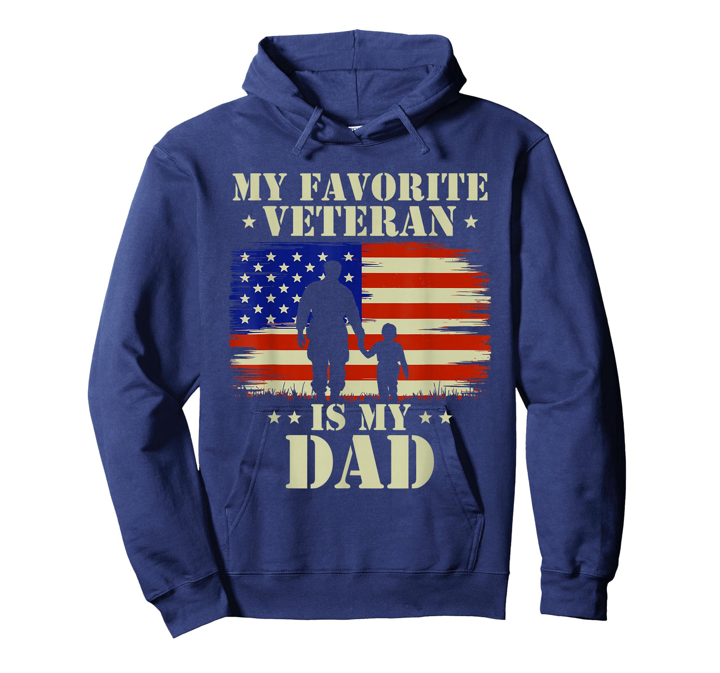 Father Veterans Day My Favorite Veteran is My Dad Proud Kids T-Shirt