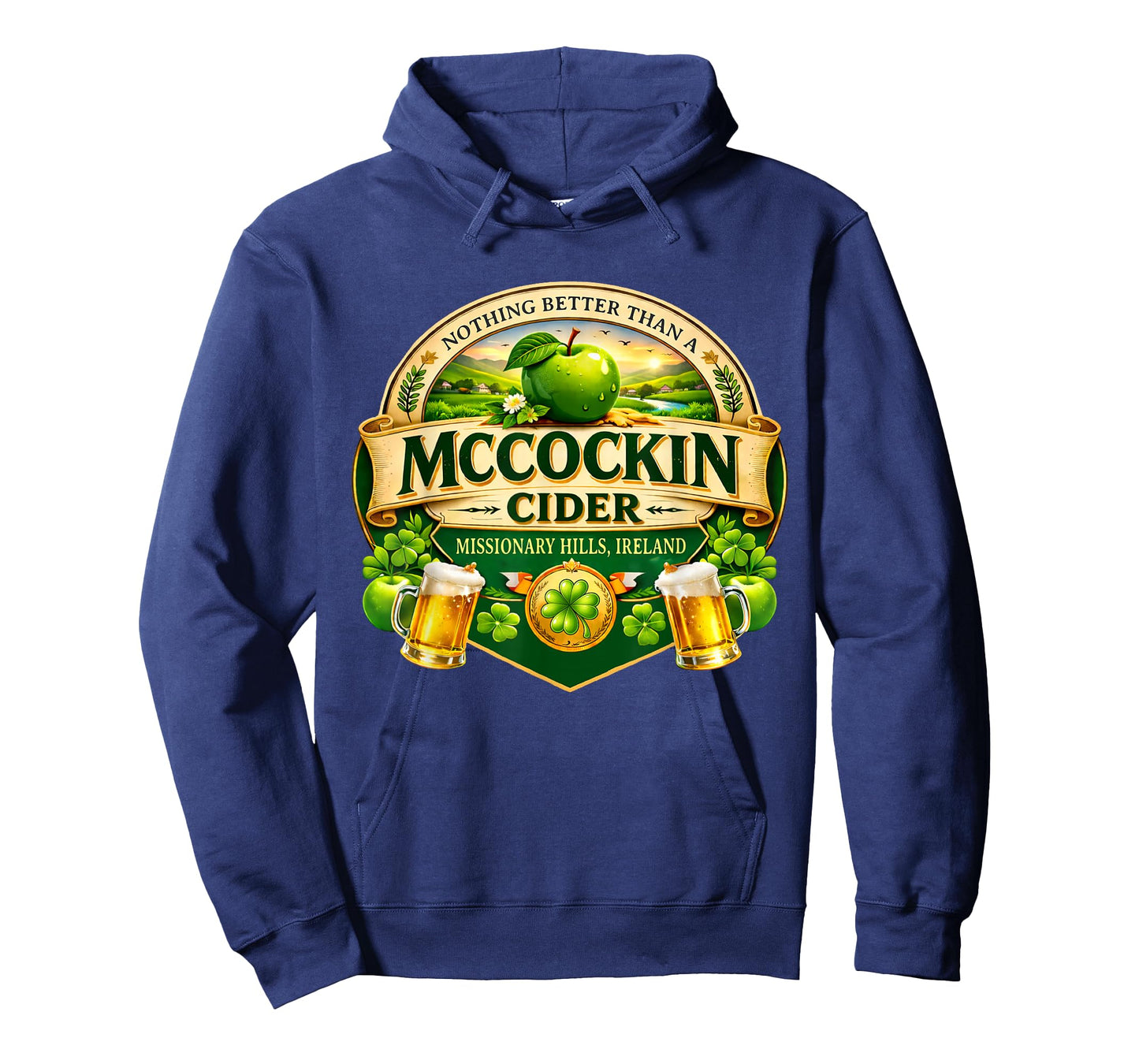 McCockin Cider McCain Funny St Patrick’s Day Adult Humor T-Shirt