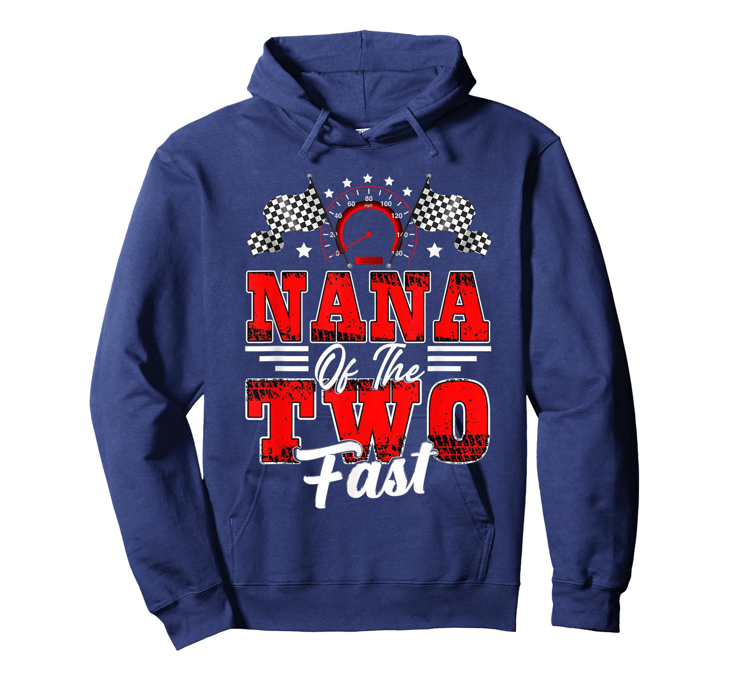 Nana of The Two Fast 2nd Birthday Racing Car Family T-Shirt