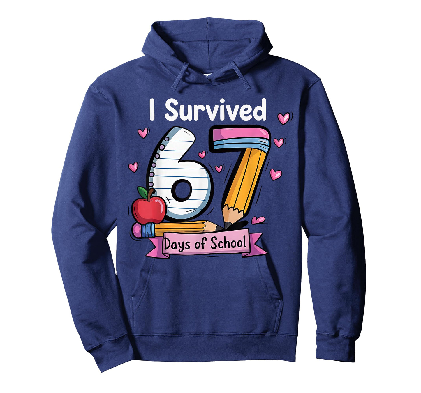 I Survived 67 Days of School Teacher Student Six Seven Meme T-Shirt
