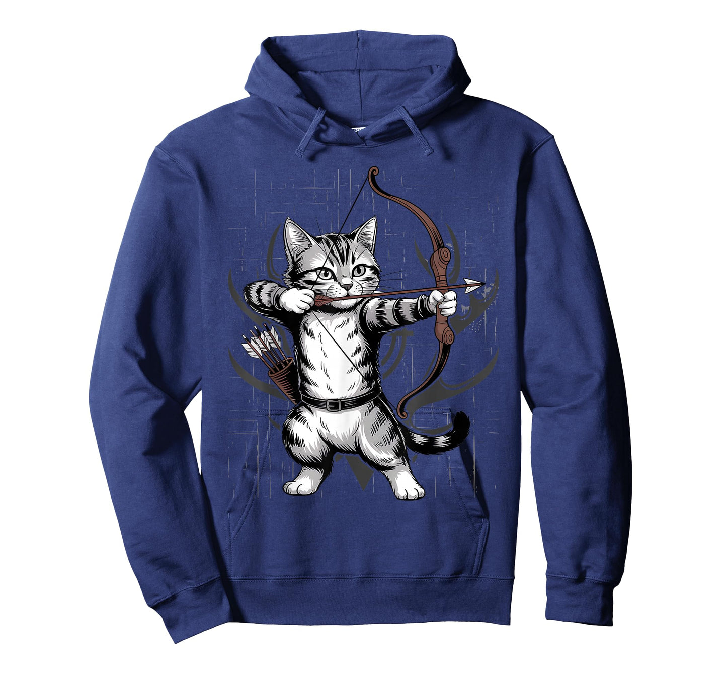 Vintage Archery Cat Kitten Lover T-Shirt