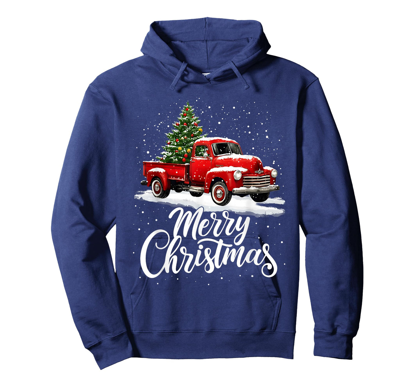 Merry Christmas Red Truck Family Matching Christmas Pajama T-Shirt