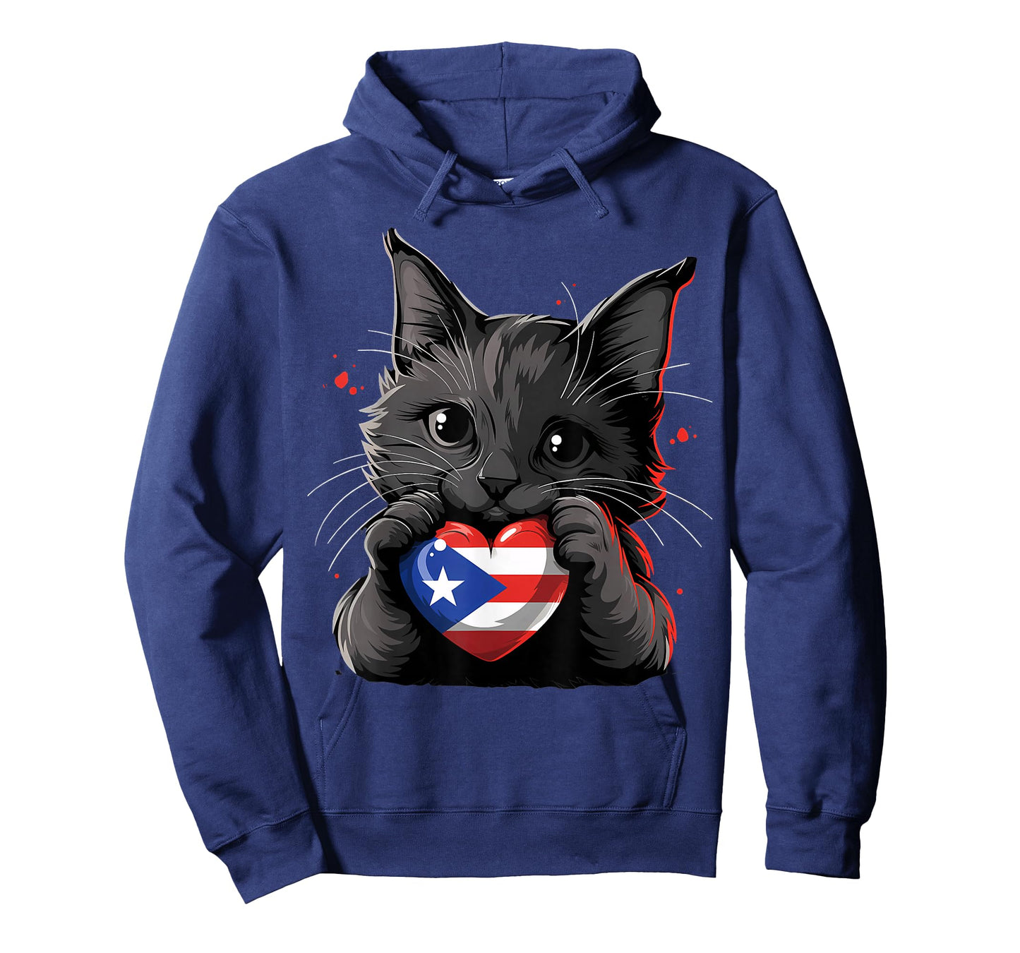 Puerto Rico Flag Cat Boricua Puerto Rican Flag T-Shirt