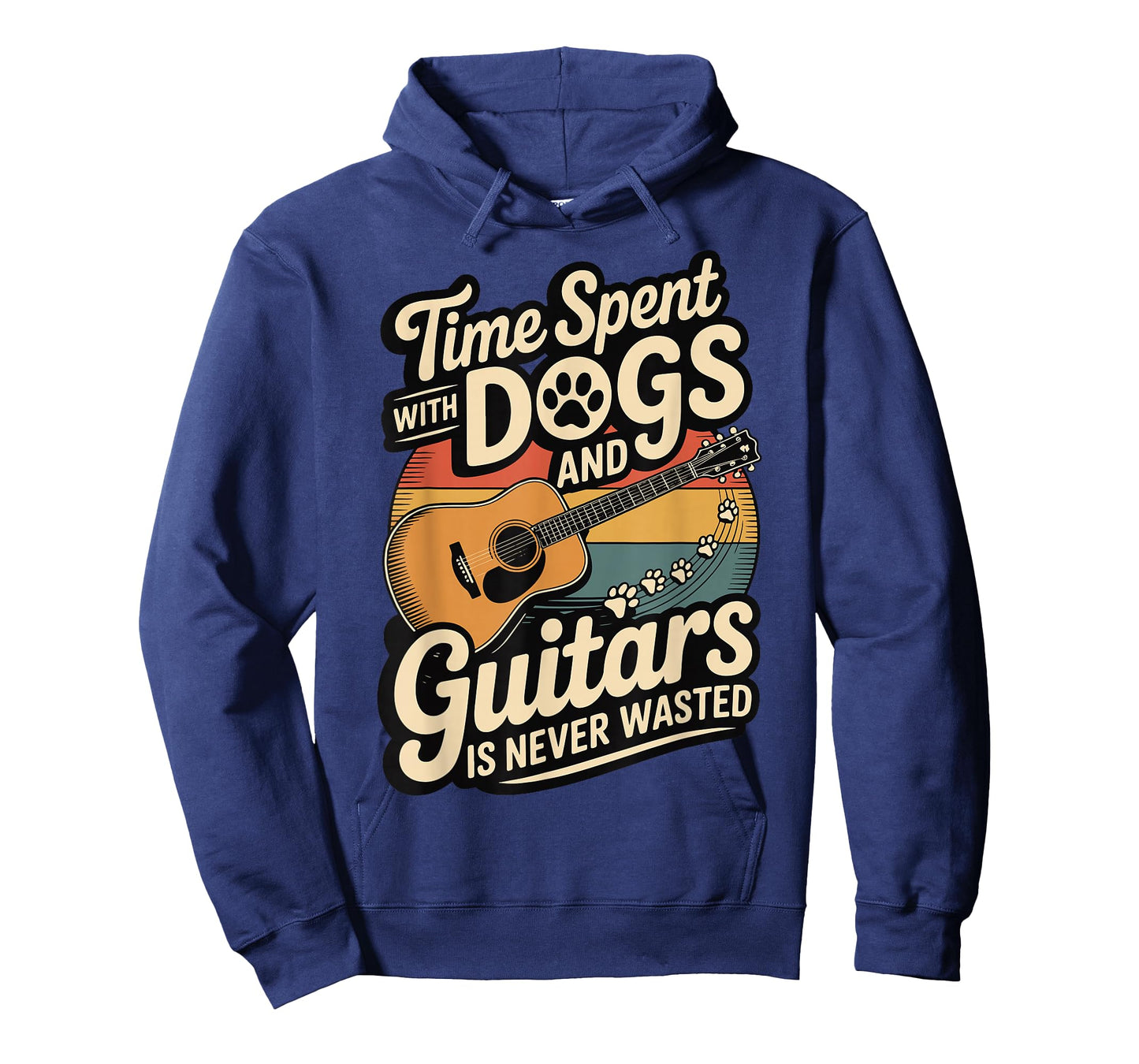 Time Spent with Dogs and Guitars is Never Wasted T-Shirt