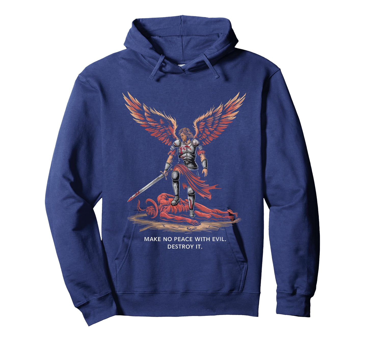 Make No Peace with Evil Tshirt Archangel Michael Jesus God T-Shirt