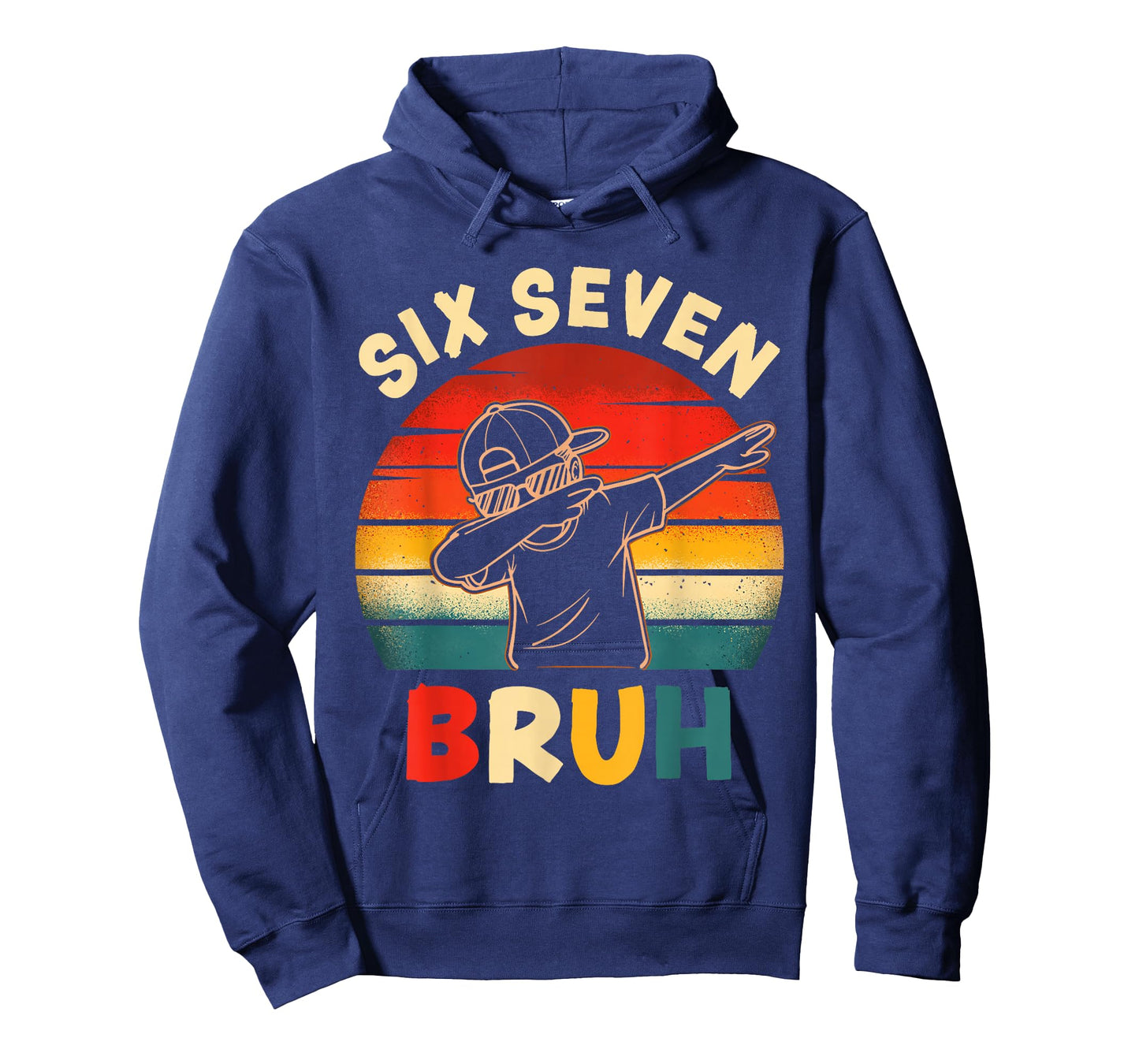 Funny Dabbing Boy Six Seven Bruh 67 Meme 6 7 Slang Gen Z Kid T-Shirt