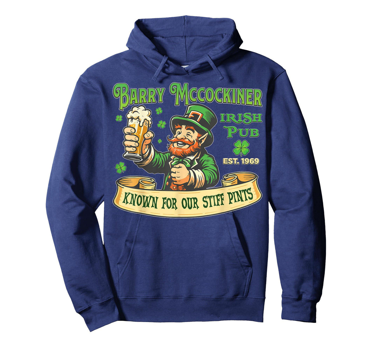 Barry McCockiner McConconner Irish Pub Funny Saint Patrick’s T-Shirt