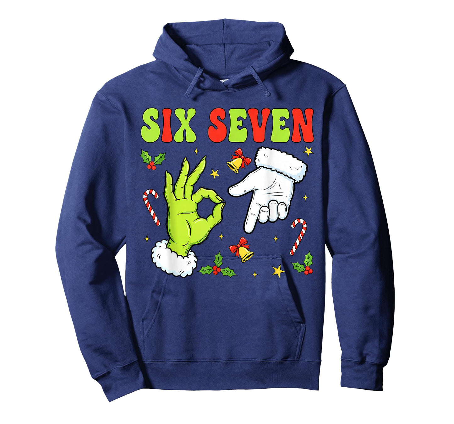 Trending Six Seven Christmas Meme 67 Xmas Funny Christmas T-Shirt