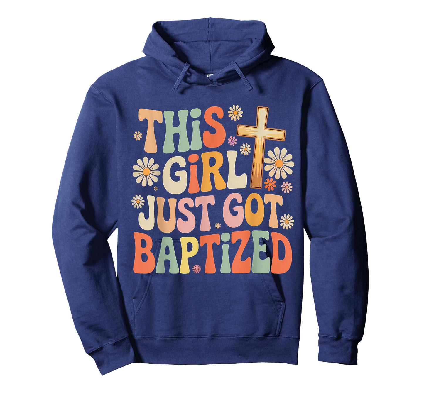 This Girl Just Got Baptized Christian Baptism Religious T-Shirt