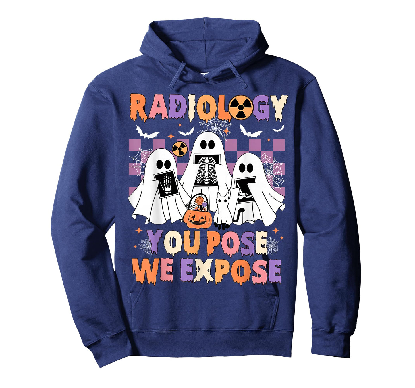 Radiology Halloween Nurse You Pose We Expose RT Rad Tech T-Shirt