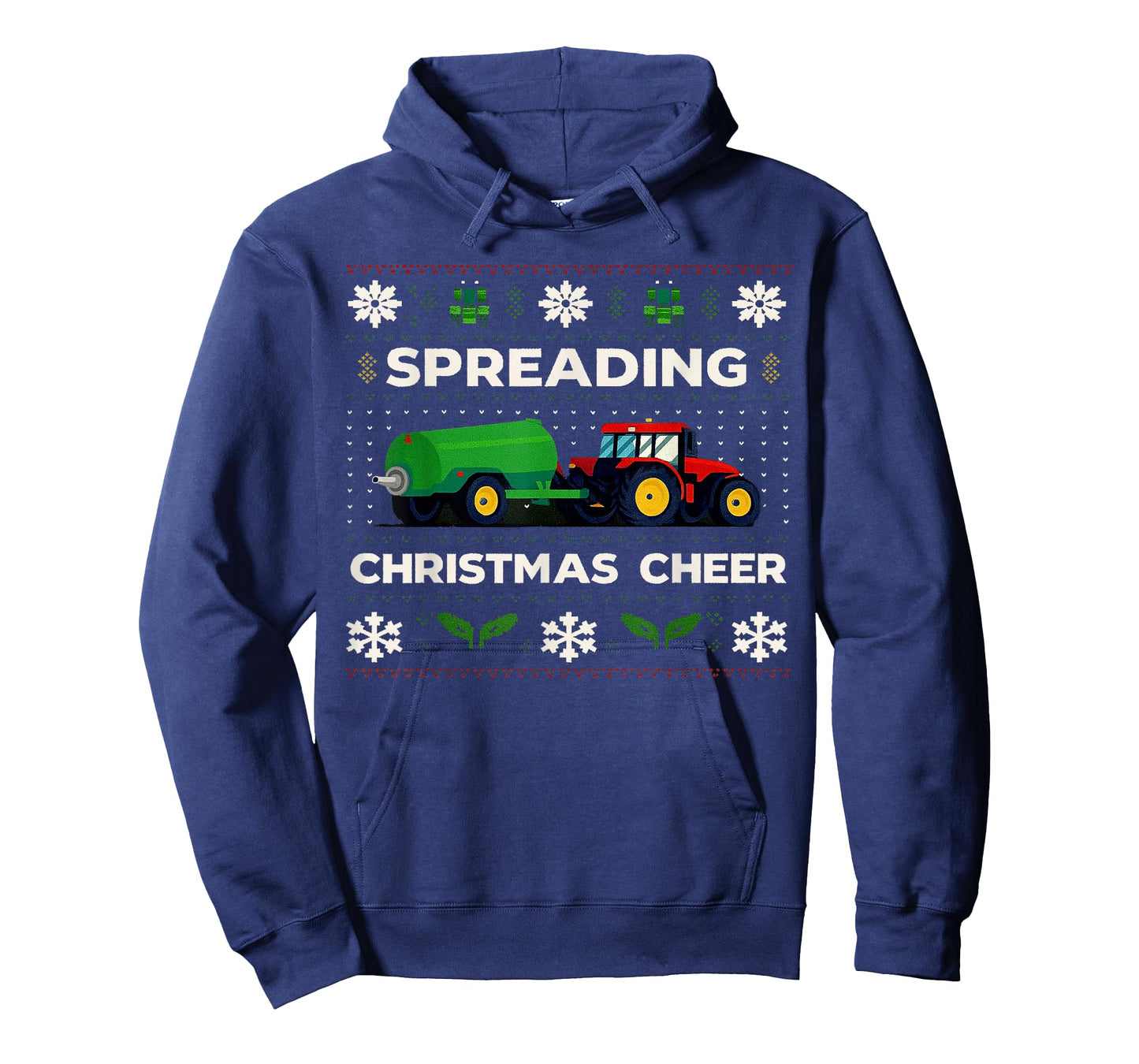 Spreading Christmas Cheer Xmas Farm Tractor T-Shirt
