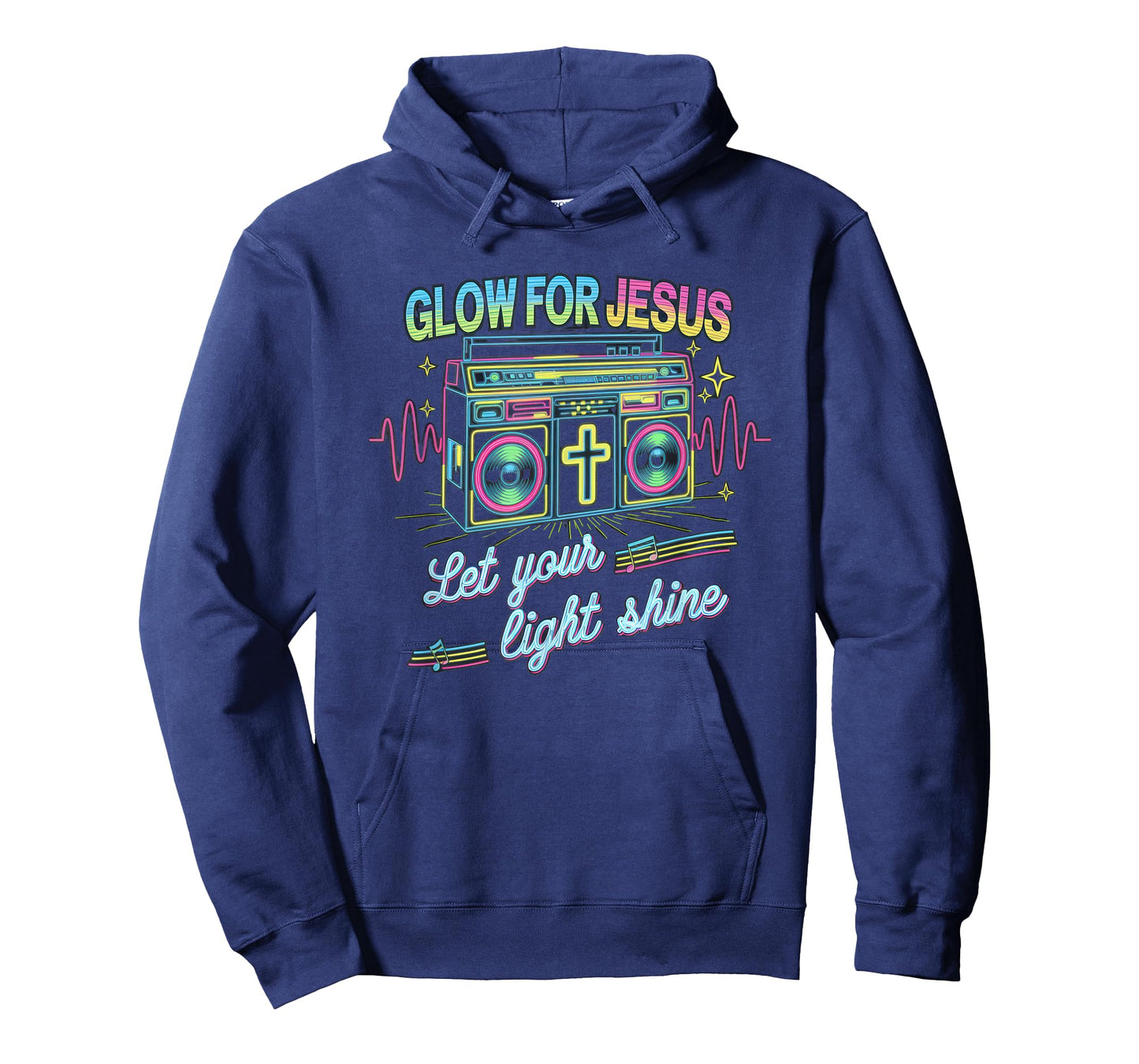 Glow for Jesus Tshirt Christian Faith Lion God Christianity T-Shirt