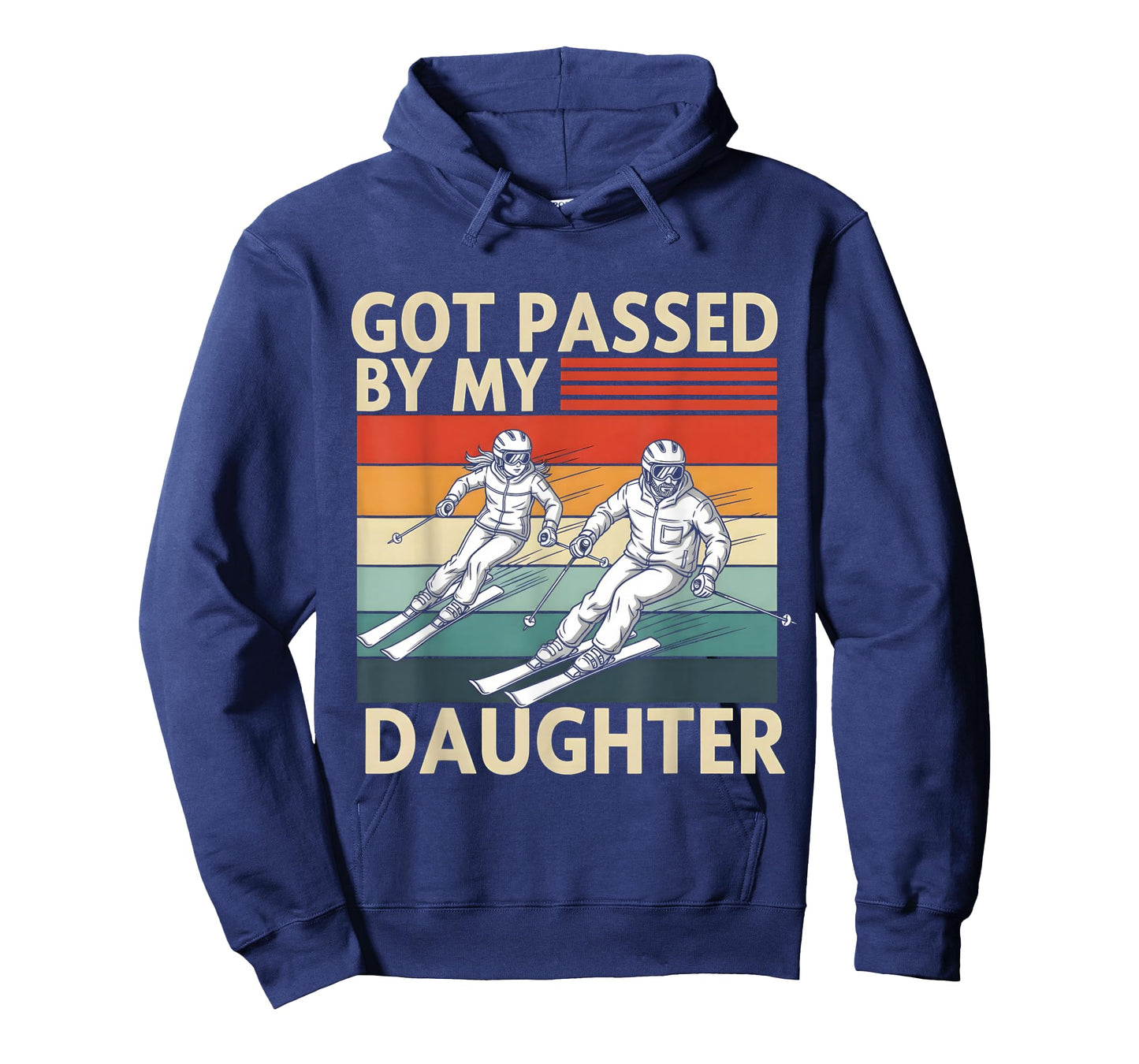 Got Passed by My Daughter Funny Ski T-Shirt