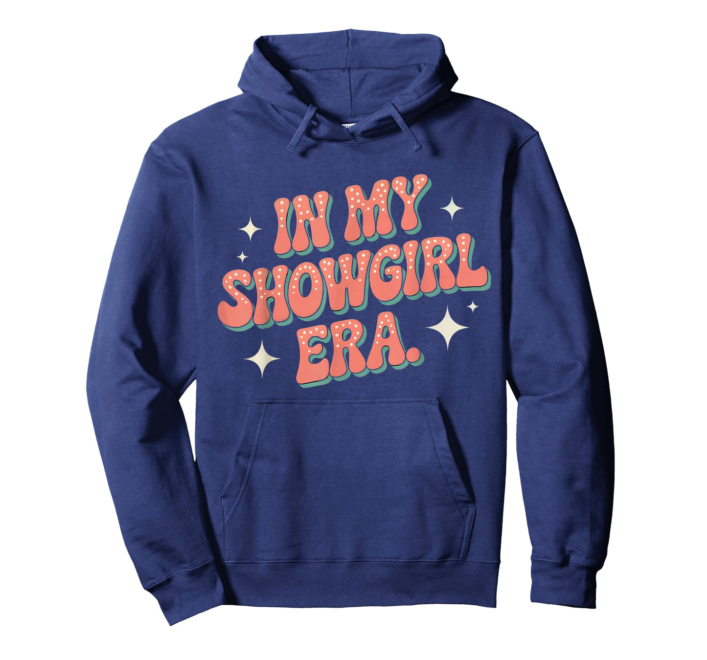 in My Showgirl Era Retro Burlesque Funny Costume Graphic Tee T-Shirt