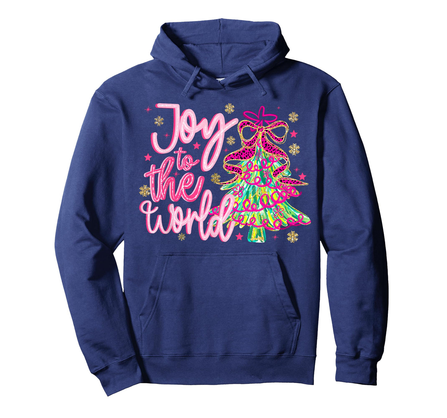 Joy to The World Jesus Christian Xmas Tree Holiday Christmas T-Shirt