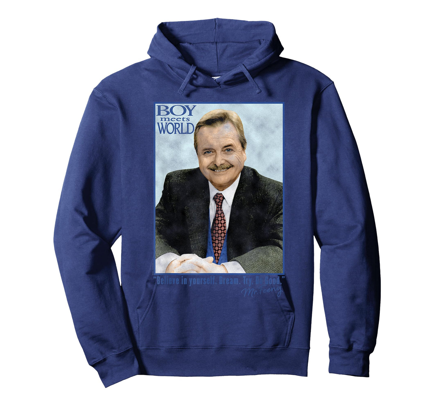 Boy Meets World Mr. Feeny Quote and Photo 90's TV Show T-Shirt