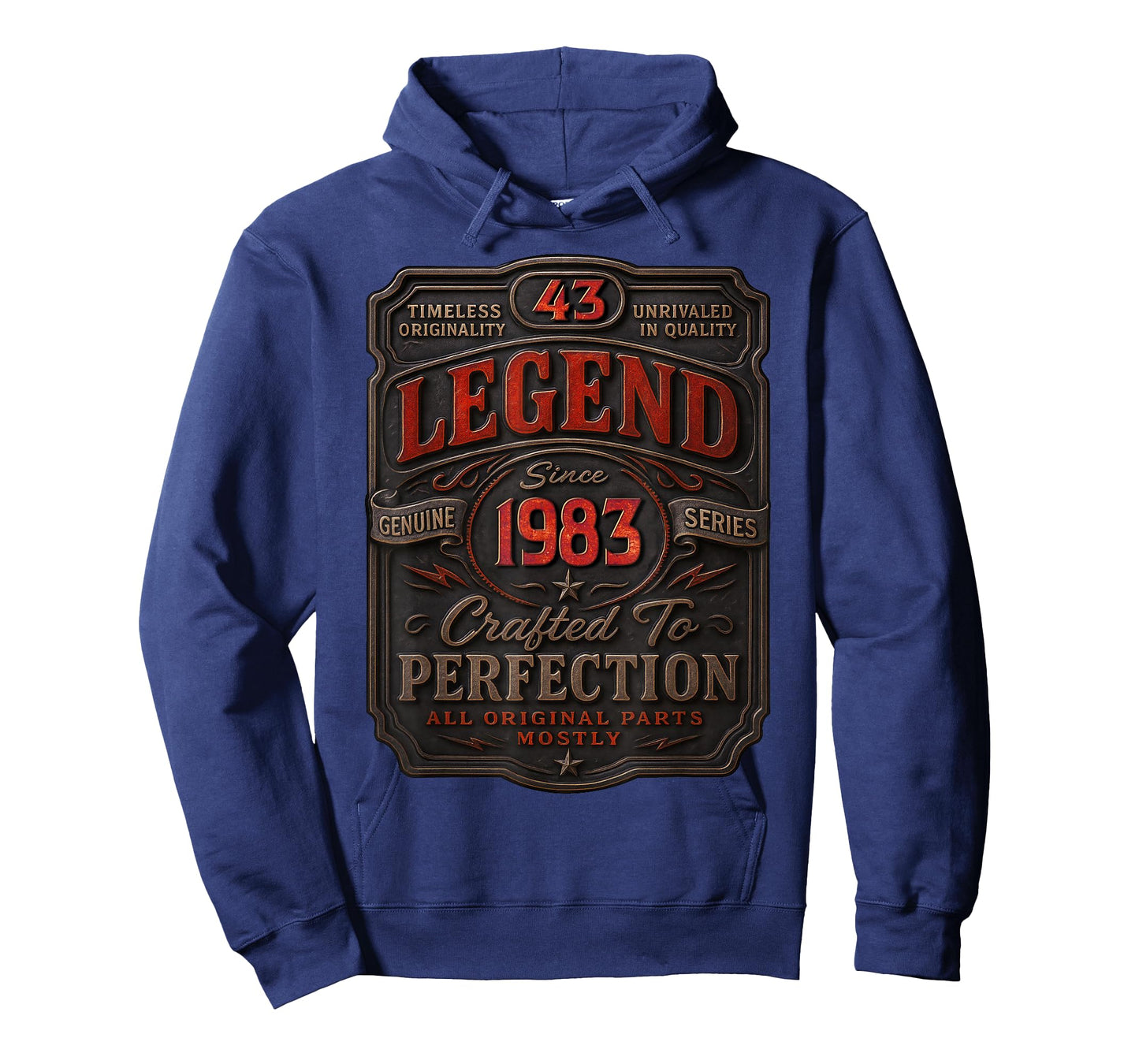 Vintage 1983 Limited Edition Shirt 43 Year Old 43rd Birthday T-Shirt