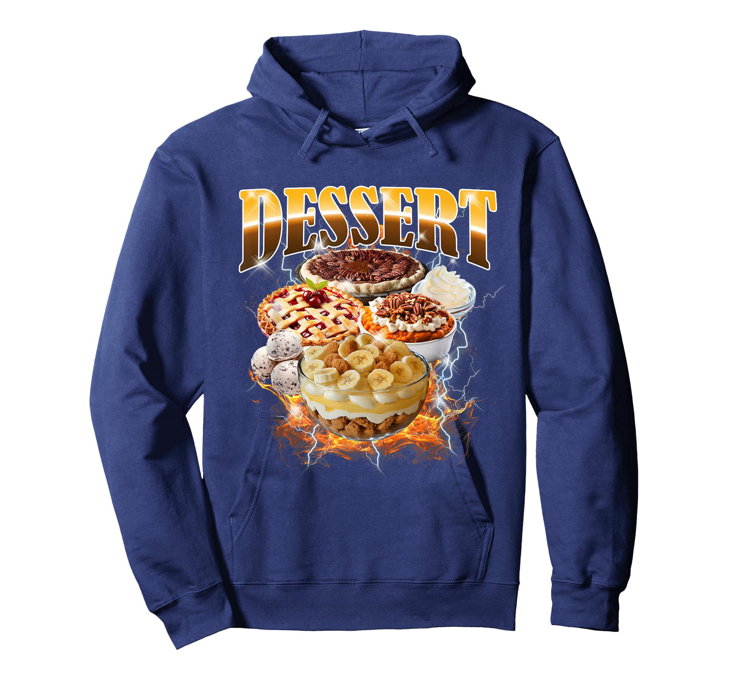 Thanksgiving Dessert Bootleg 90's Rap Rock Vintage T-Shirt