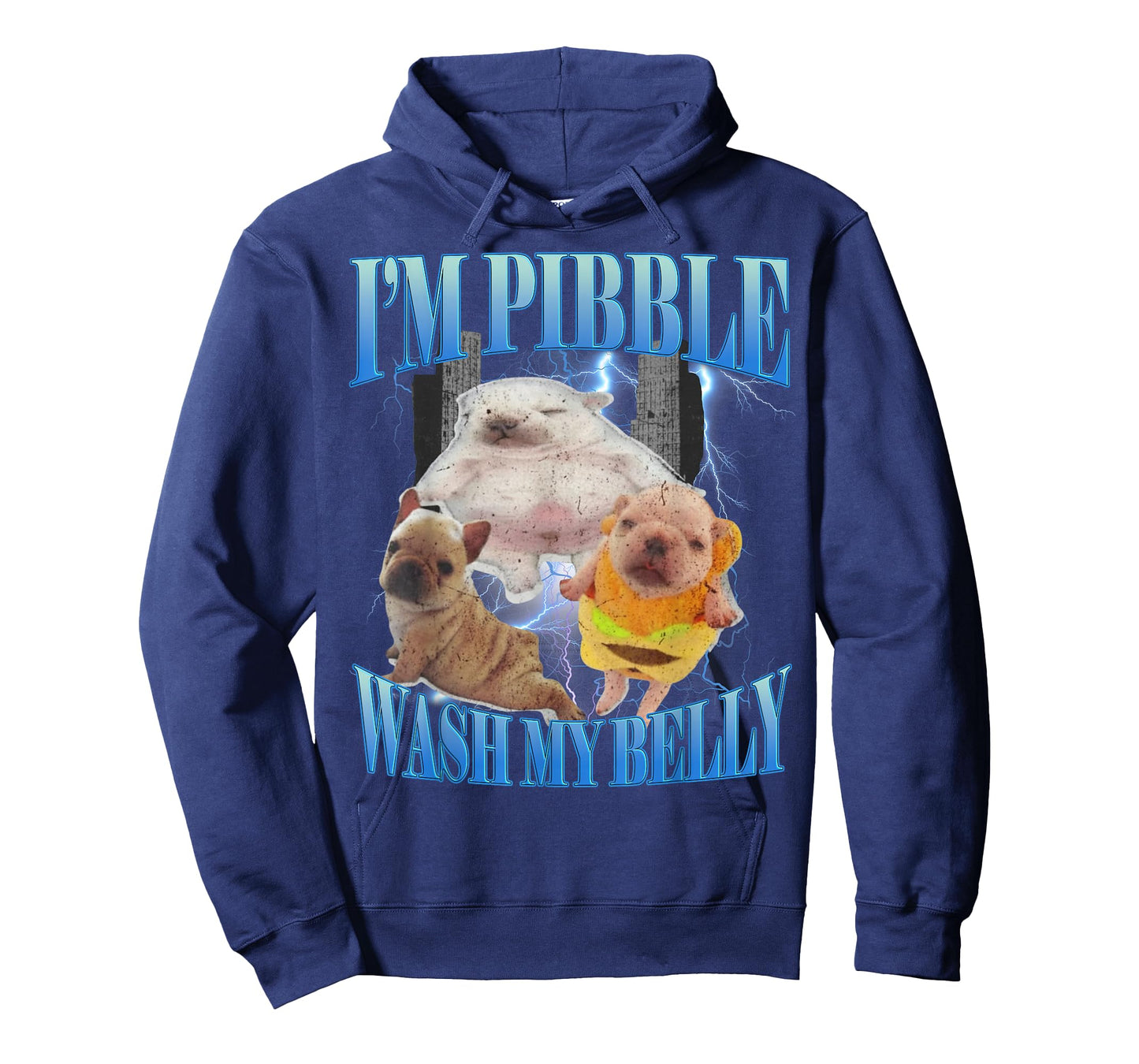 I Am Pibble Wash My Belly Funny Dog Clean My Belly Meme Dogs T-Shirt