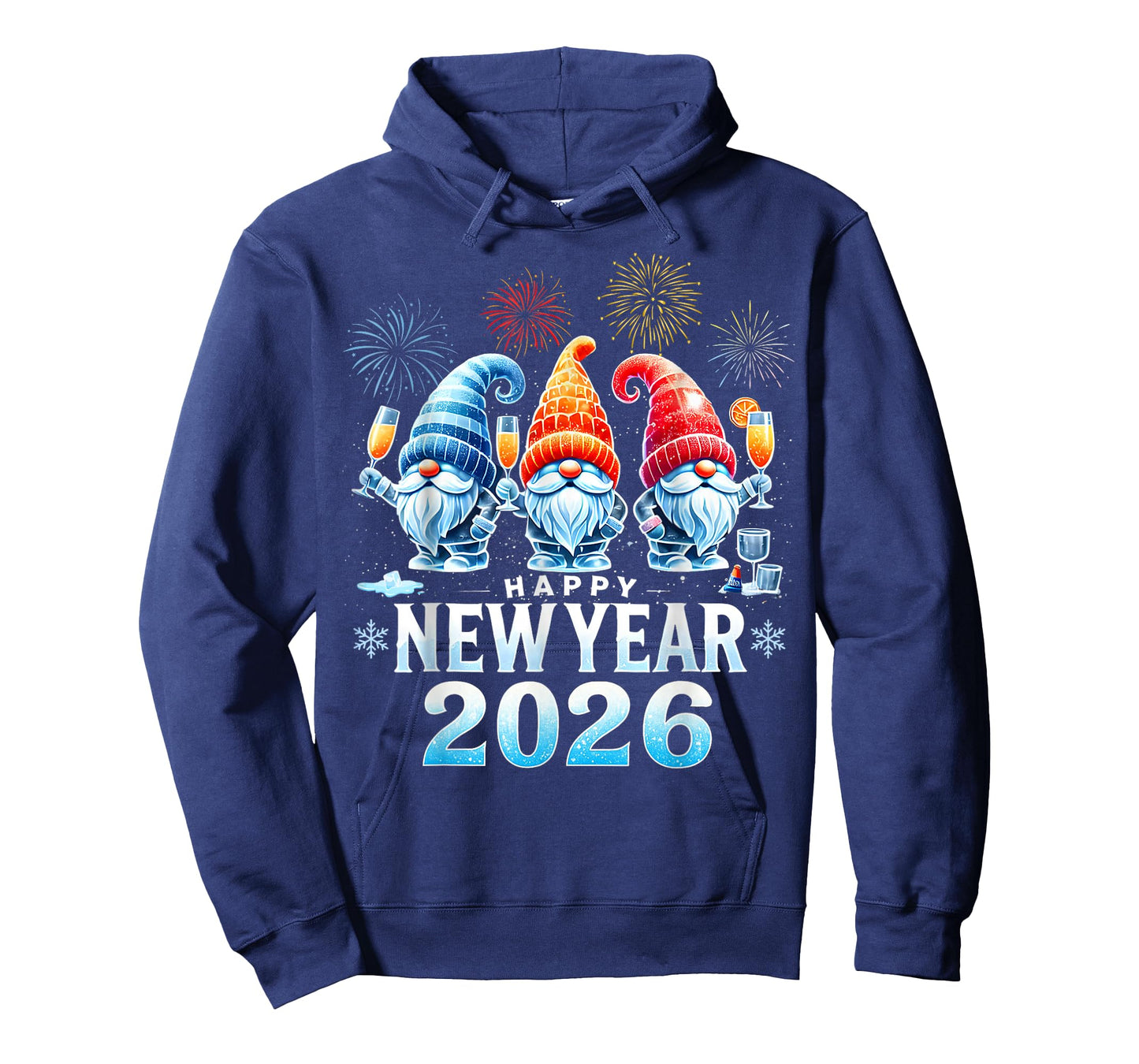 Happy New Year 2026 Gnomes Family Party New Years Eve T-Shirt