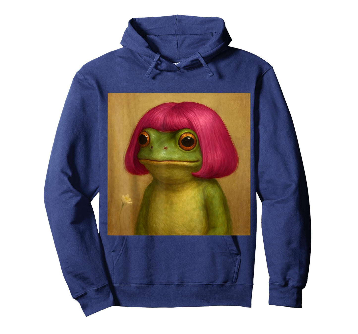 Vintage Frog Bob Haircut Funny Meme for Men Women Kids T-Shirt