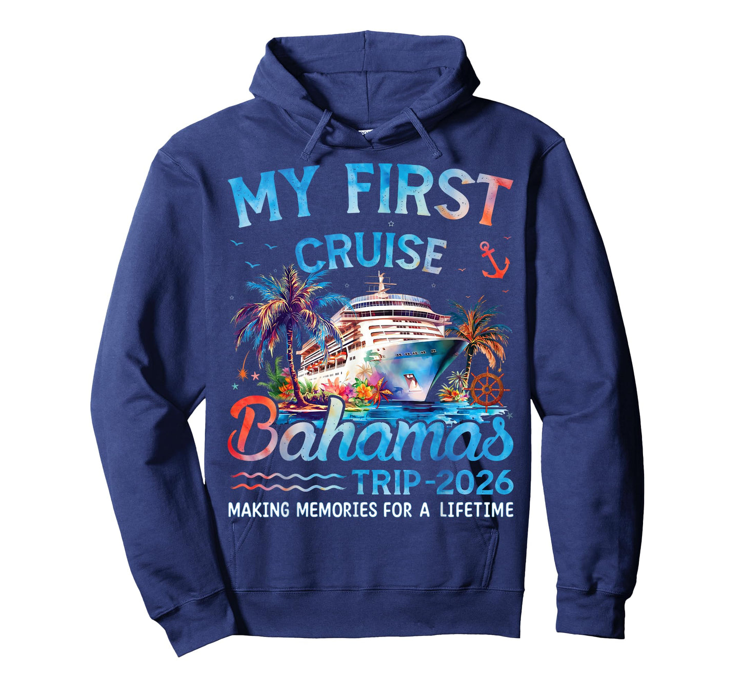 My First Cruise Bahamas Trip 2026 Family Matching Vacation T-Shirt
