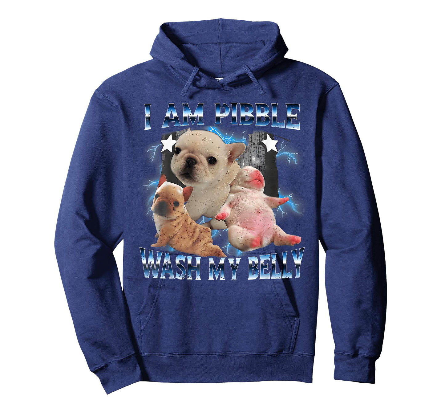 I Am Pibble Wash My Belly Pibble Meme Funny Dog Brainrot T-Shirt