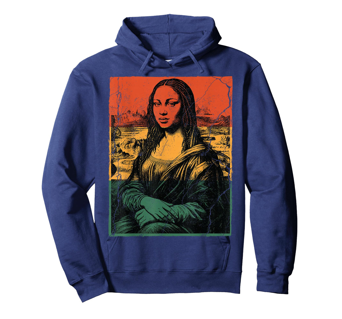Black History Mona Lisa Afro Woman American African Queen T-Shirt