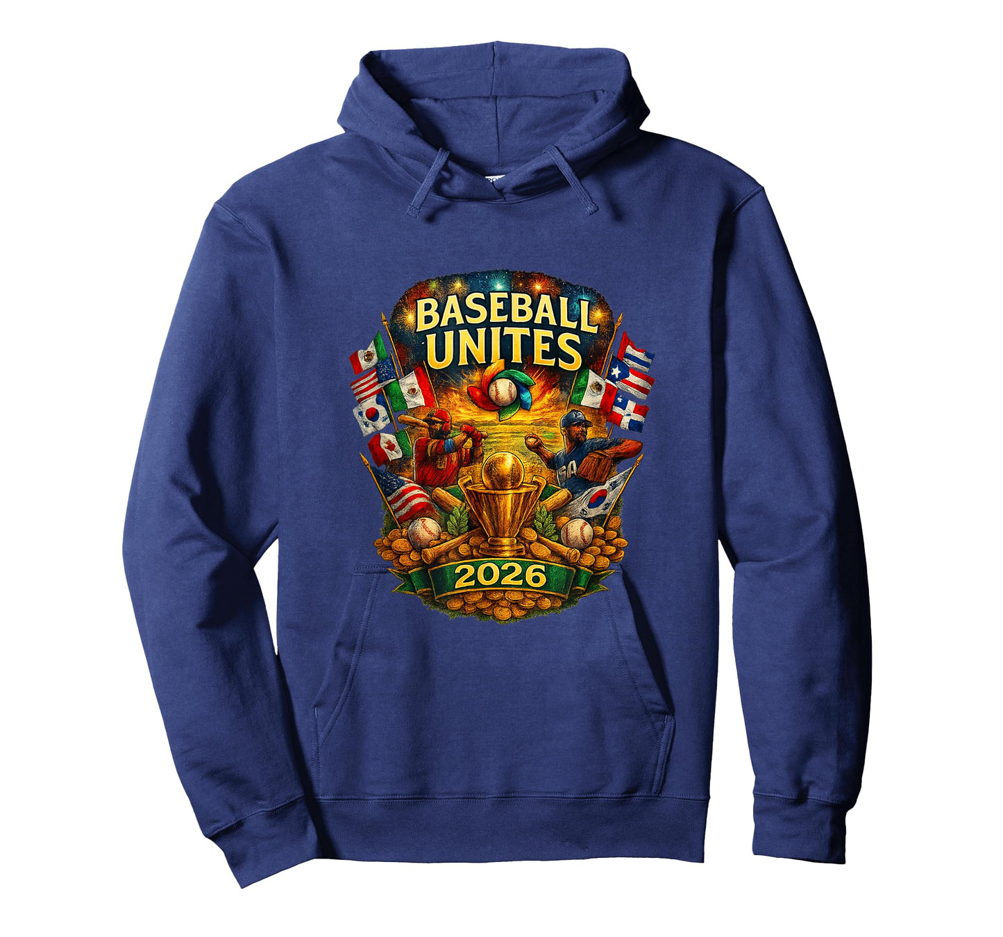 Baseball Unites The World 2026 Global Fan Graphic T-Shirt