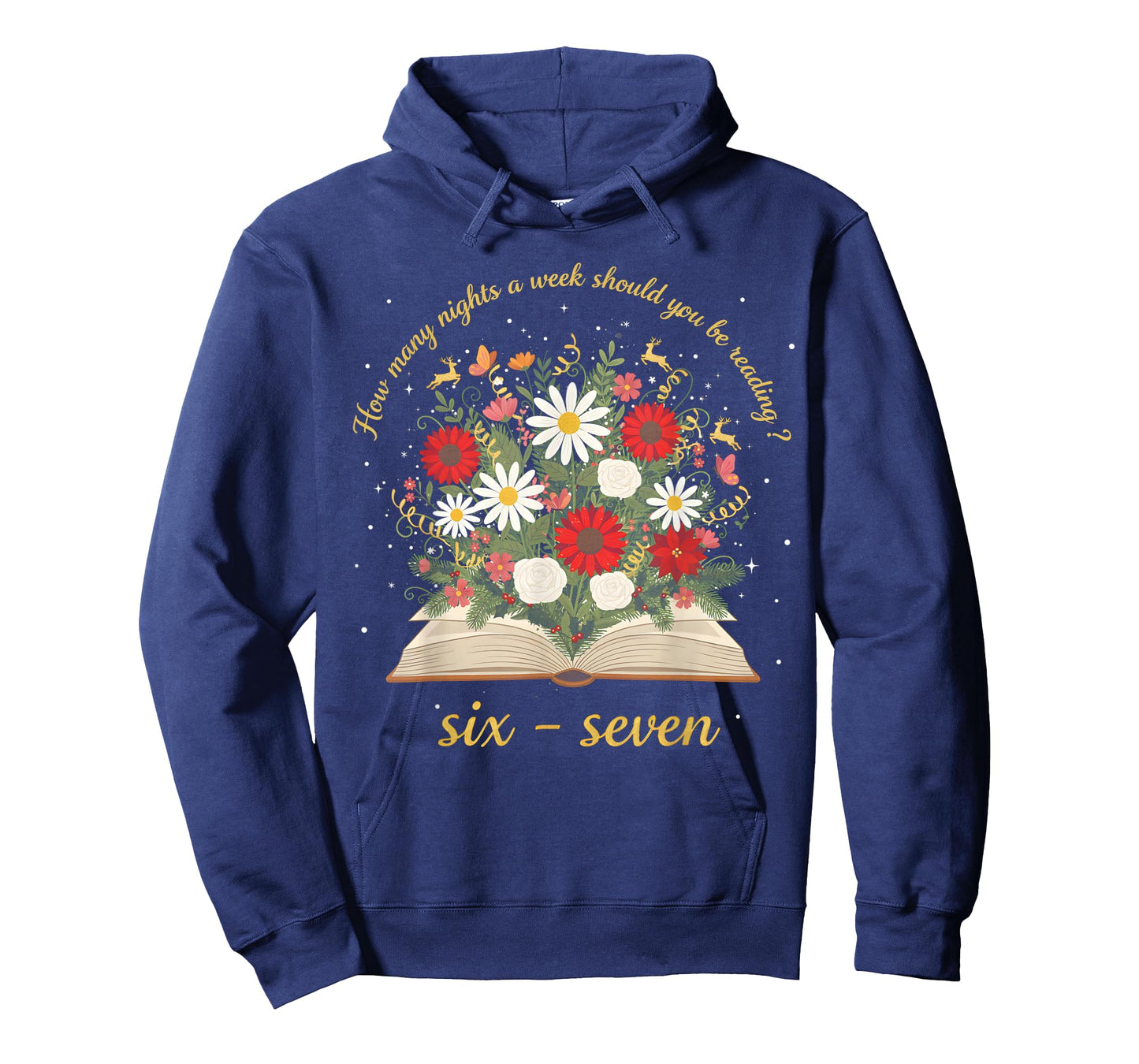 How Many Night A Week Should You Be Reading 67 Meme Floral T-Shirt