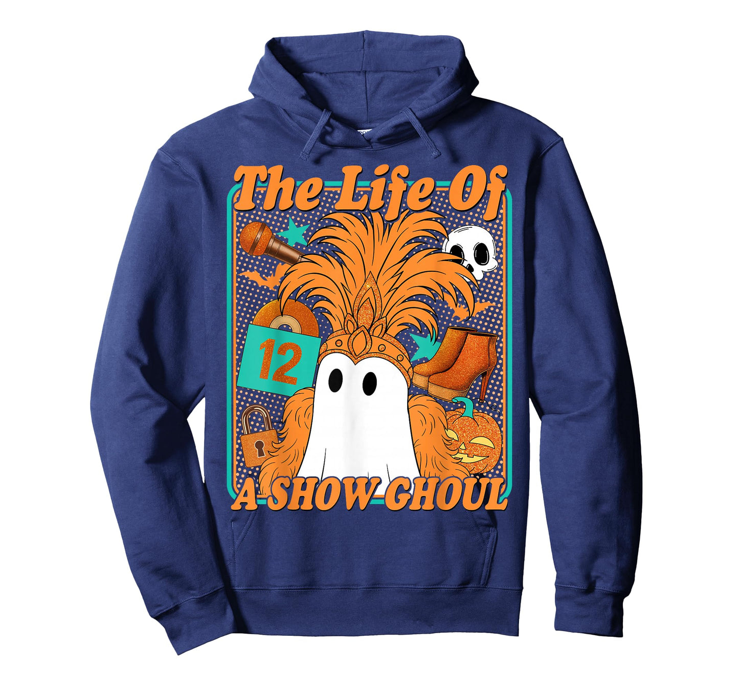 The Life of A Showghoul Show Ghoul Funny Halloween T-Shirt