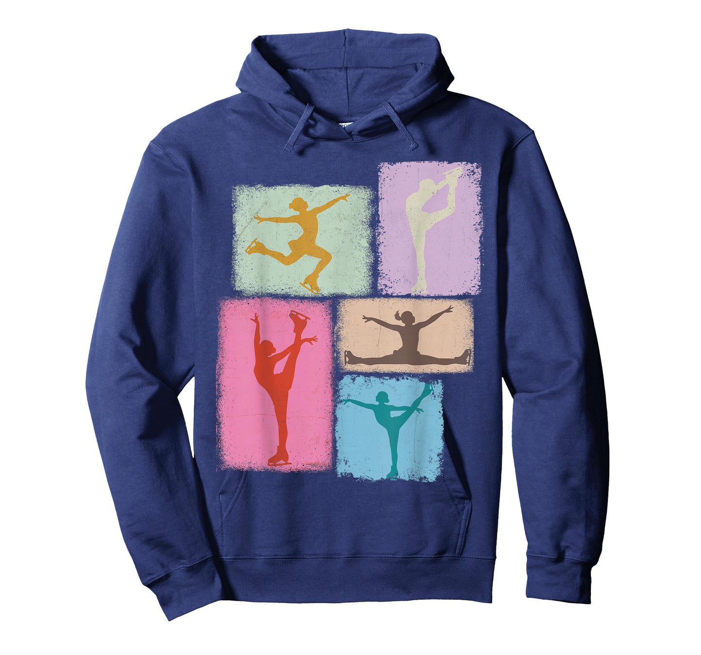 Figure Skating Collage Skater Women Kids Coach Youth Girl T-Shirt