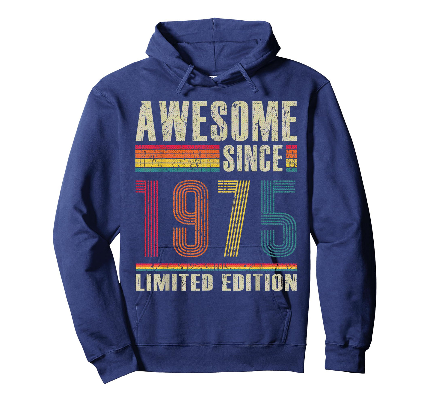 Vintage Awesome Since 1975 50th Birthday 50 Years Old T-Shirt