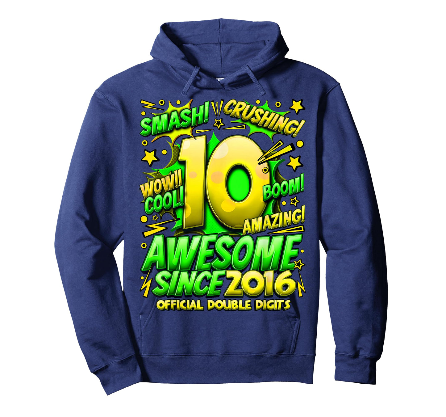 Official Double Digits 10 Year Old Boys 10th Birthday Boy T-Shirt