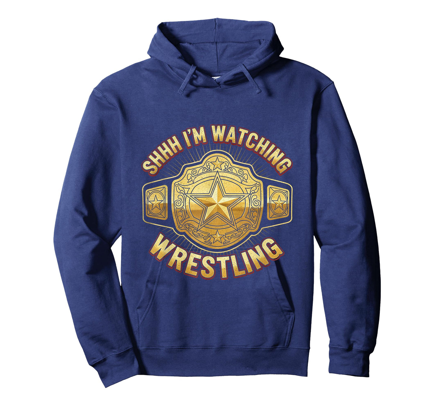Shhh I'm Watching Wrestling Fans Lover Funny Wrestling T-Shirt