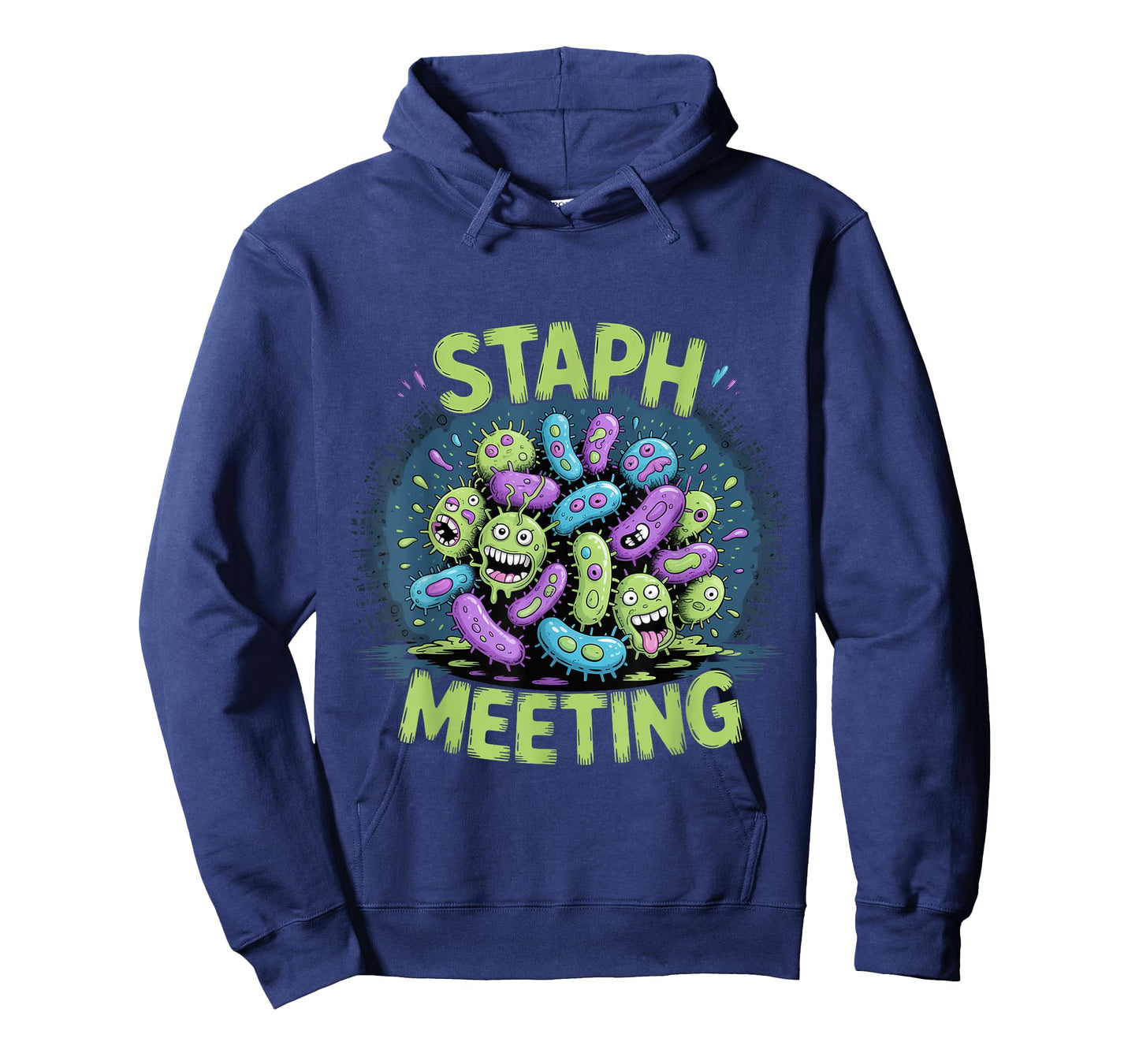 Staph Meeting Biology Nerd Bacteria Joke T-Shirt
