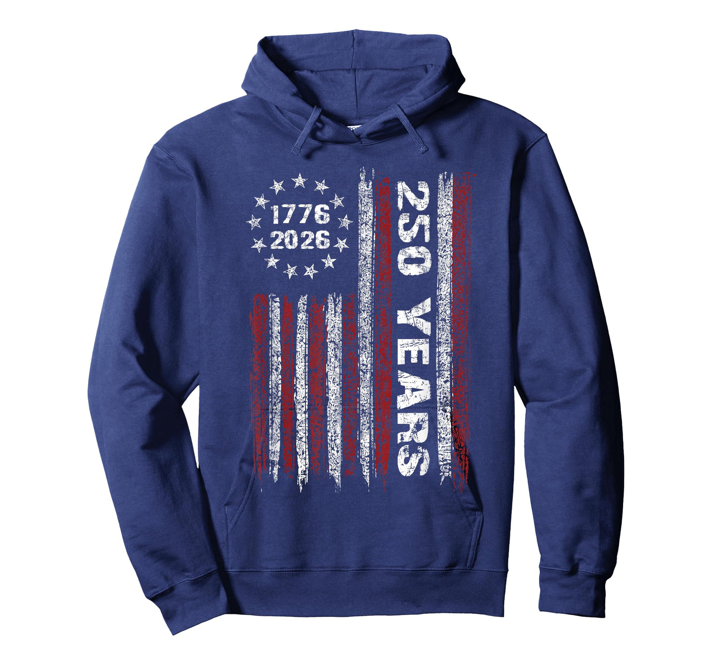 250 Years American 1776 2026 250th USA Patriotic 4th of July T-Shirt