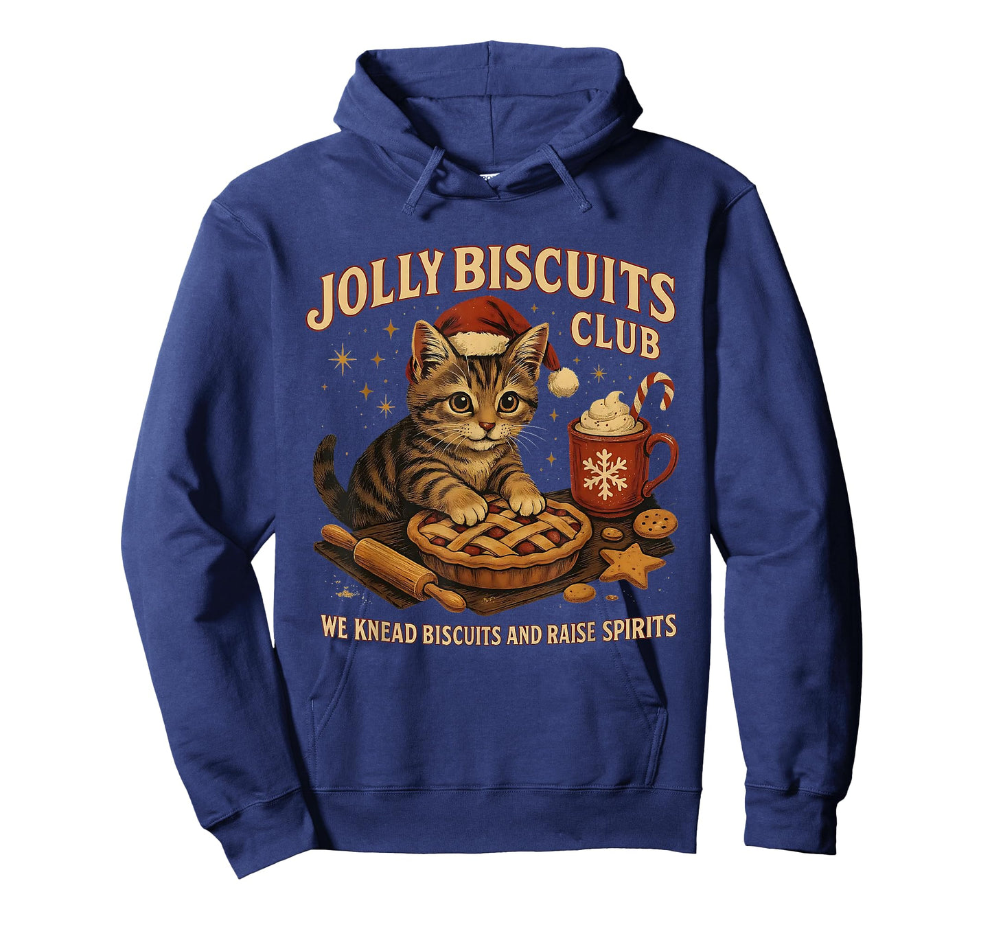 Jolly Biscuits Club We Knead Cat Xmas T-Shirt